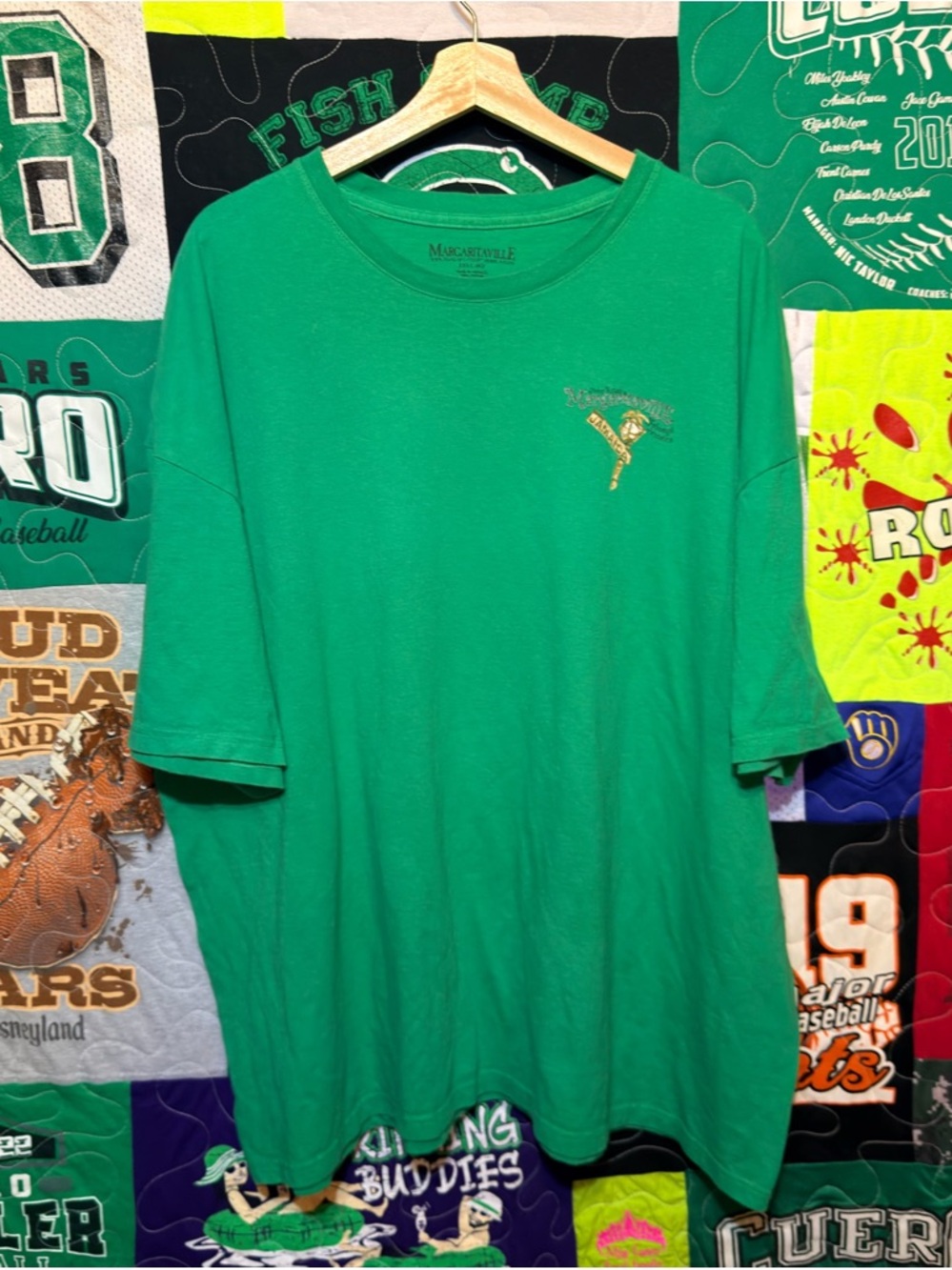 Margaritaville Jamaica Graphic Tee XXL Jimmy Buffett Parrot Beach Shirt